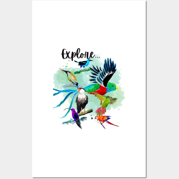 Explore Tropical Shirt Wall Art by julyperson